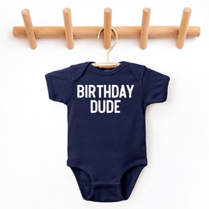 The Juniper Shop Birthday Dude Bold Baby Short Sleeve Bodysuit - 1 of 4