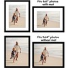 Americanflat 11x14 Picture Frame  - Set of 5 - Use as 8x11 Frame with Mat or Display 11x14 Photo Without Mat - Picture Frames for Wall Display - Black - 4 of 4