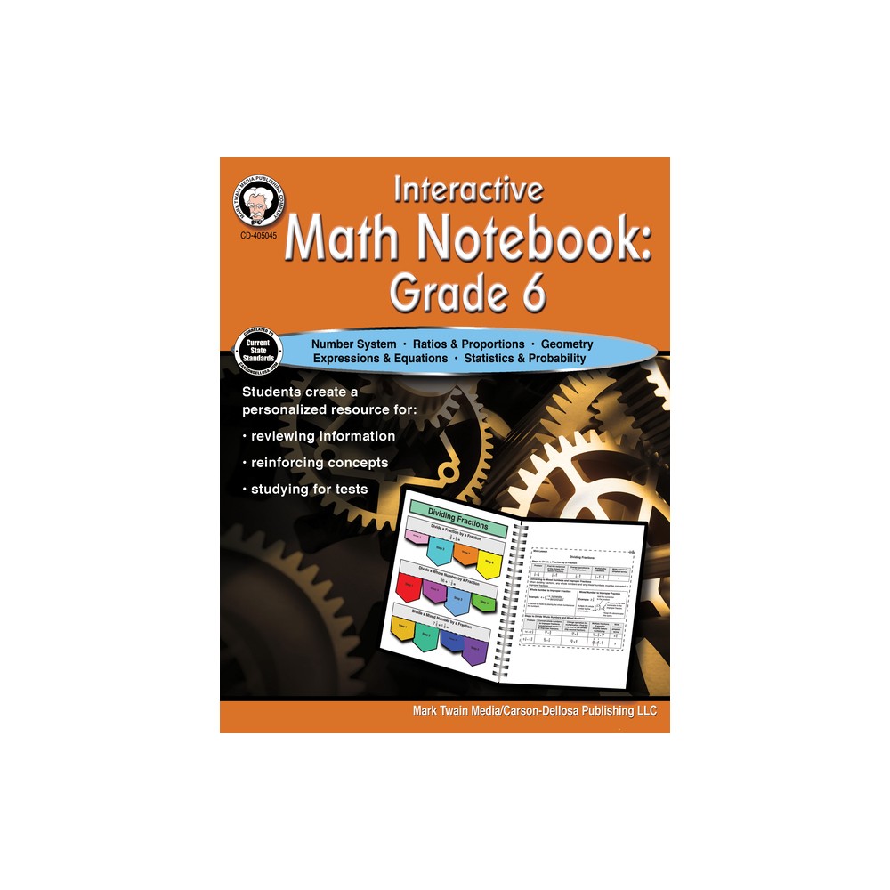 Interactive Math Notebook Resource Book, Grade 6 - by Schyrlet Cameron & Carolyn Craig (Paperback)