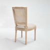 Sapphtopaz French Country Wooden Dining Chairs Set of 2, Side Accent Chairs Kitchen Chairs Barstools for Dining Room, Kitchen Island - 4 of 4