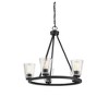 Savoy House Calhoun 5 - Light Chandelier in  Matte Black - 3 of 4
