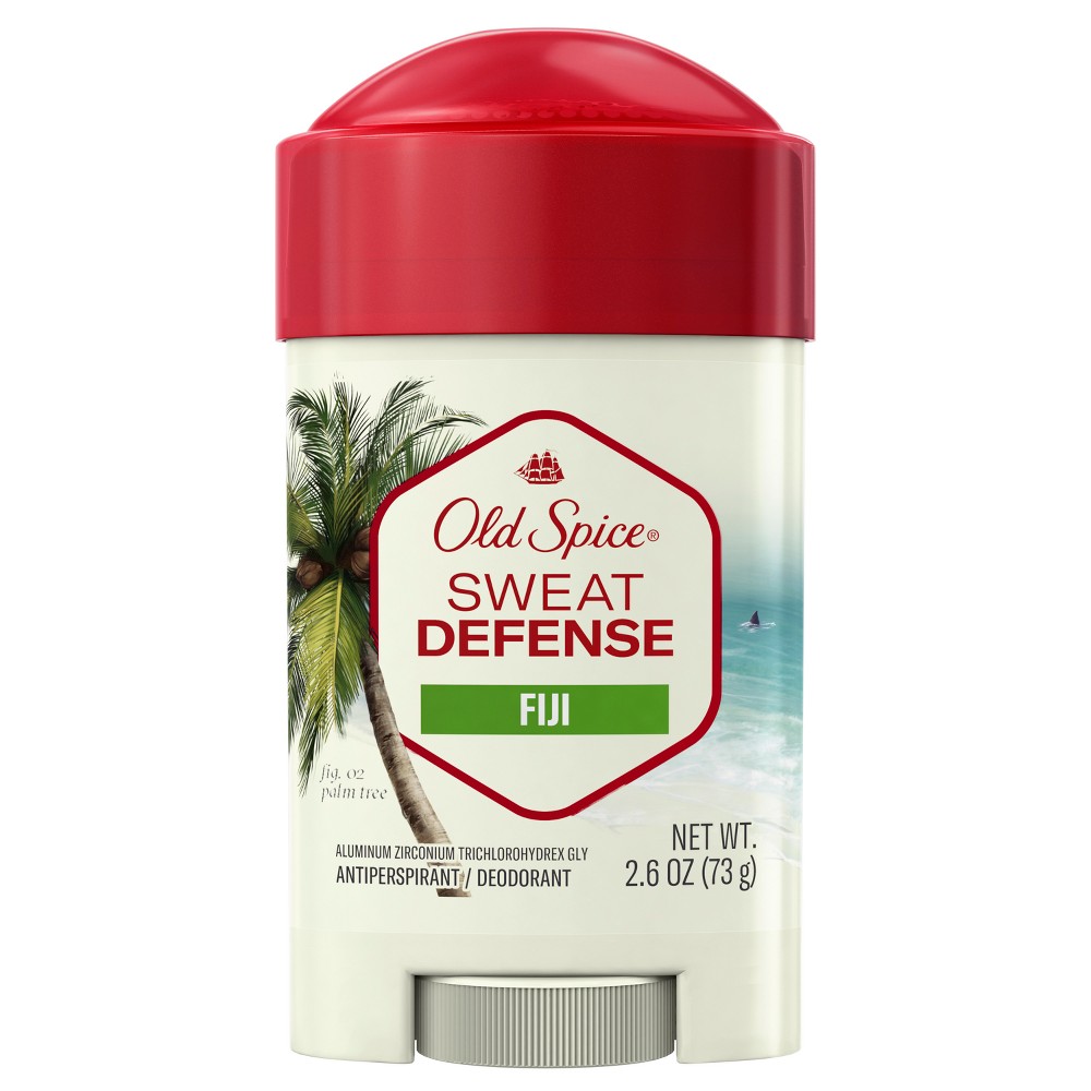 Photos - Deodorant Old Spice Men's Antiperspirant &  Fiji Scent - 2.6oz 