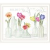 HomeRoots Live Life in Full Color Tulips White Framed Print Wall Art - 4 of 4