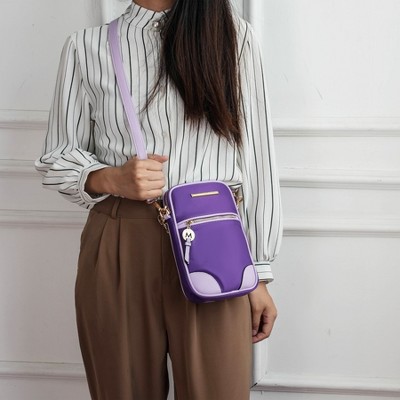 MKF Collection Sue Crossbody Women's Bag Practical and Functional by Mia K - Purple Lavender — фото 2