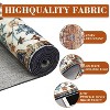 Nasitip 2'x6' Ultra-Thin Washable Runner Rug,Non-Slip Non-Shedding Stain Resistant Oriental Mat(Orange) - 4 of 4