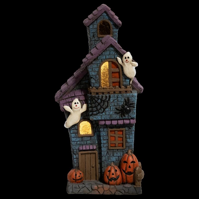 Northlight 22.75" LED Lighted Haunted House with Ghosts Halloween Decoration, 3 of 9