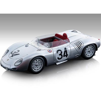 Porsche 718 RSK #34 E. Barth - W. Seidel 24H of Le Mans (1959) "Mythos Series" Ltd Ed 75 pcs 1/18 Model Car by Tecnomodel