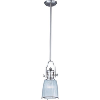 Maxim Lighting Hi-Bay 1 - Light Pendant in  Satin Nickel