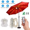 iMountek "Patio Umbrella Lights with 8 Lighting Modes, Waterproof, Remote Control, 104 LED Warm White for Garden"White - 4 of 4
