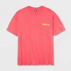 Women's Short Sleeve High Neck Oversized Graphic T-Shirt - Wild Fable™ Cherry Red - 4 of 4