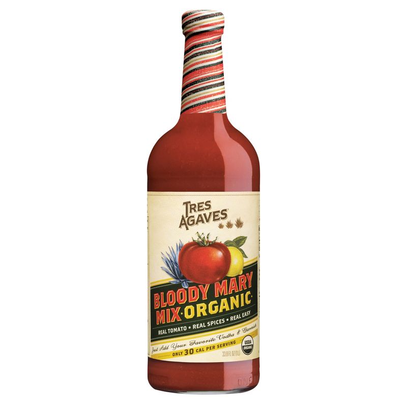 Tres Agaves Organic Bloody Maria Mix - 1L Bottle, 1 of 8