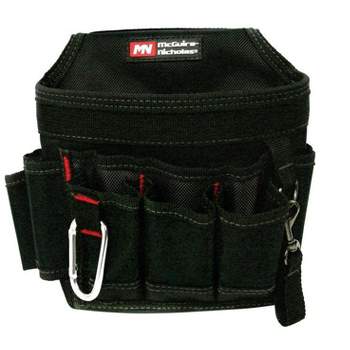 McGuire-Nicholas 8 in. W X 8 in. H Polyester Tool Pouch 7 pocket Black 1 pc