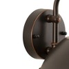 Vaxcel Harwich 1 - Light Sconce in  Burnished Bronze - 4 of 4
