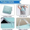 MaseiKar Foldable Travel Duffel Bag Tote Carry on Luggage Bag Sports Gym Bag Water Resistant Weekender Overnight Bags for Women and Men ,Green - 4 of 4