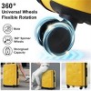 2 Pcs 24+28in Hardshell Luggage Sets Expandable Luggages Spinner Suitcase, Lightweight Luggage Set With 360° Spinner Wheels, TSA Lock White - 3 of 4