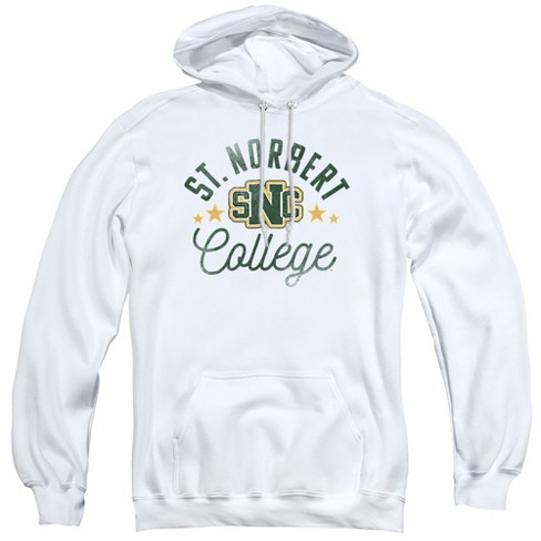 St. Norbert College Official Green Knights Adult Pull-Over Hoodie, Athletic Heather - image 1 of 4