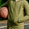 Mightly Toddler Fair Trade Organic Cotton Zip-Up Pocket Hoodie - 2 of 3