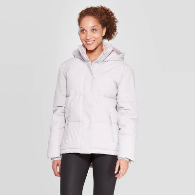 women's champion hooded puffer jacket