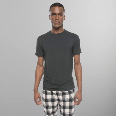 Members Only Men's Short Sleeve Rayon Sleep Shirt