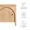 Modway Appia Arched Door Nightstand – Retro-Modern Bedside Table with Storage Cabinet and Rounded Arch Door Design - 3 of 4