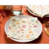 Blue Panda 150-Pack Autumn Leaves Beige Disposable Paper Cocktail Napkins for Thanksgiving Party Supplies - 3 of 4