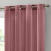 HLC.ME Sawyer Premium Luxurious Lush Velvet Soft Light Filtering Grommet Window Drapery Curtains - Set of 2 - 2 of 4