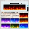 AMERLIFE Floating TV Stand with 40" Electric Fireplace - 3 of 4