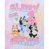 Seven Times Six Disney Bluey Shirt Girls' Bluey and Friends Tie Dye Crewneck T-Shirt Multicolored - 2 of 4