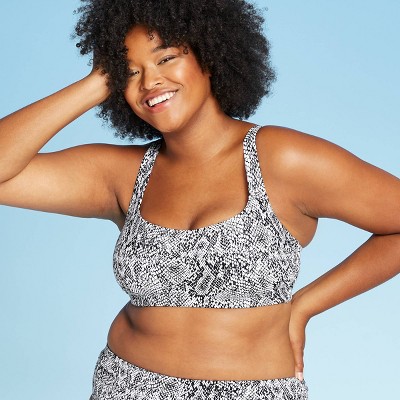 sports bra swim top plus size