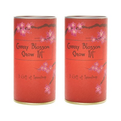 2pk Japanese Flowering Cherry Blossom Seed Grow Kit -The Jonsteen Company