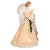 Kurt Adler 16-Inch UL 10-Light Ivory and Gray Angel Tree Topper - 3 of 4