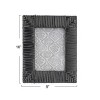 Storied Home Handwoven Rattan Photo Frame - 3 of 4