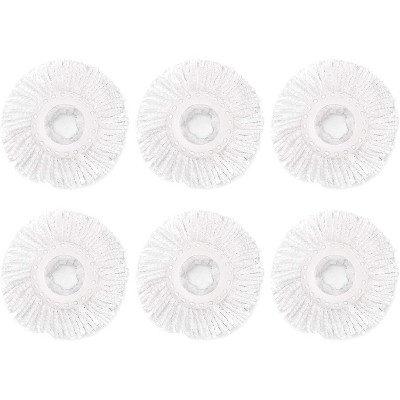 Renew Your Spin Mop: Microfiber Replacement Heads - Universal Fit for Hurrica, Mopnad, Cassabel 360° Systems