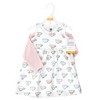 Hudson Baby Infant Girl Cotton Dress and Cardigan Set, Tea Party - 2 of 4