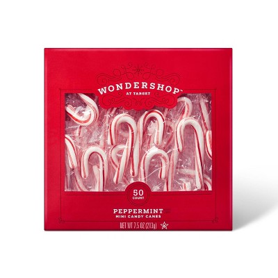 Holiday Peppermint Candy Canes - 7.5oz/50-60ct - Wondershop™