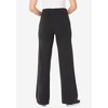 Woman Within Plus Size Tall Stretch Cotton Wide Leg Pant - 3 of 4