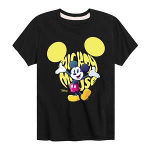 Boys' - Disney - Mickey Logo Short Sleeve Graphic T-Shirt - 1 of 4