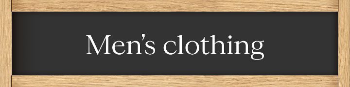Men's clothing