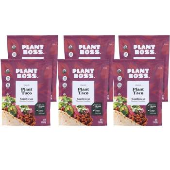 Plant Boss Organic Plant Taco Southwest Meatless Crumbles - Case of 6/3.35 oz