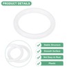 Unique Bargains M Plastic Durable Multipurpose DTY Design Macrame And Knotting Supplies 50 Pcs - 2 of 4