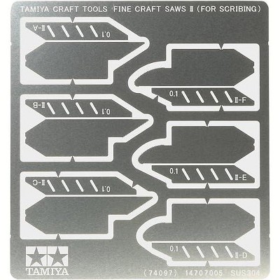 Tamiya 74097 Precision Craft Saws II for Scribing