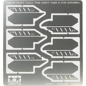 Tamiya 74097 Precision Craft Saws II for Scribing - 1 of 2