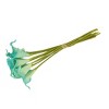 Unique Bargains Household Room Ornament Elegant Wedding Calla Lily Artificial Flowers Bouquet 10 Pcs - 3 of 4
