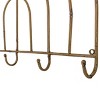5 Hook Metal Wall Hanger by Foreside Home & Garden - 4 of 4