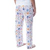 Gilmore Girls Womens' s Toss Print Luke's Diner Stars Hollow Pajama Pants White - 2 of 4