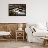 Stupell Industries Fallen Leaves on Stream Floating Frame Canvas Art - 3 of 4