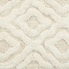 Link Bath Rug 220 GSF Soft Plush Cotton Non Skid Back Ivory By Knightsbridge - 3 of 4