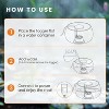 HOM Mist Maker Fogger - Ultrasonic Fogger Machine with 12 Vibrant LED Colors For Fishpond, Aquarium, Birdbath - Fog Machine for Halloween Decor - 4 of 4