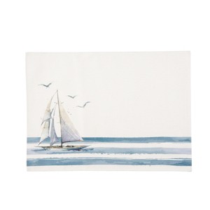 C&F Home Let Your Dreams Set Sail Embroidered Placemat Set of 6 - 1 of 4