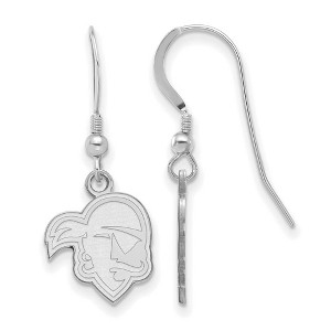 Black Bow Jewelry Sterling Silver Seton Hall Pirates NCAA Dangle Earrings - 1 of 3